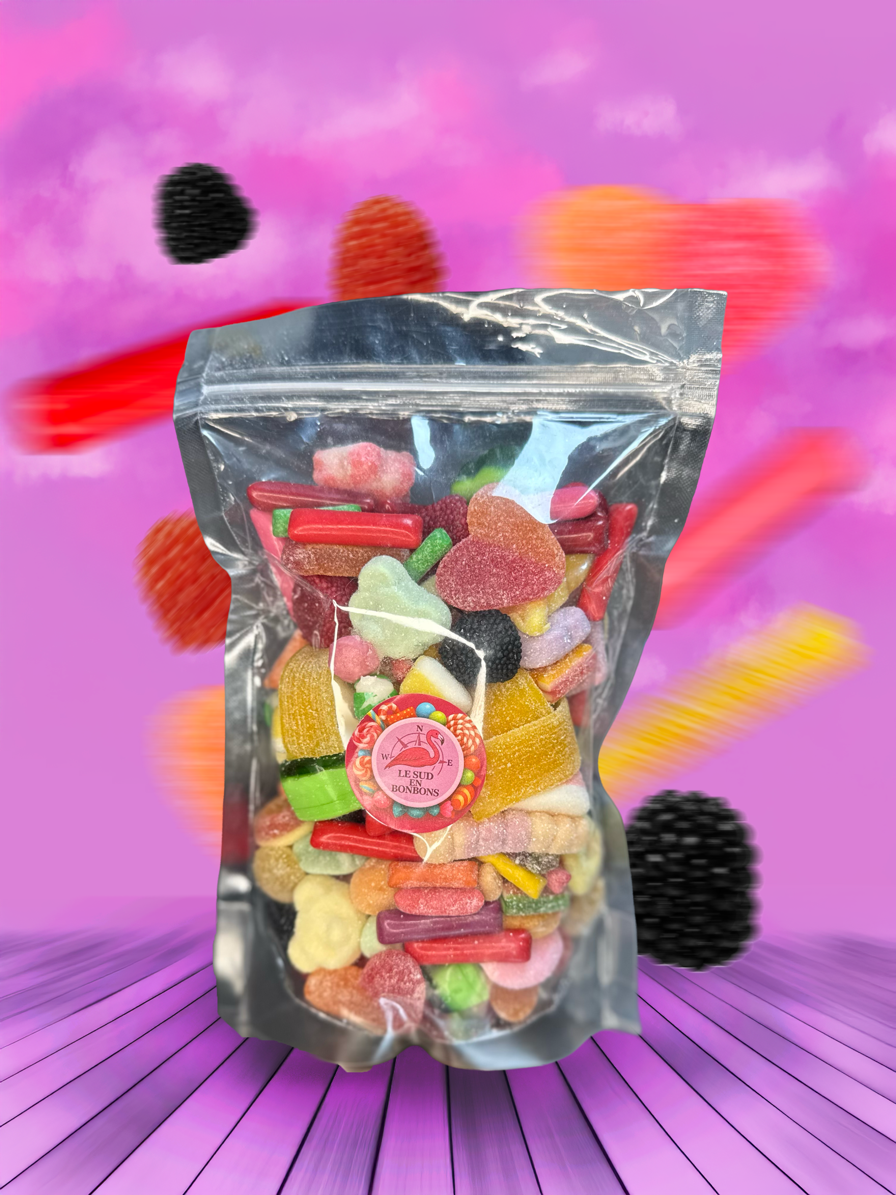 Mix  acide/ lisse/ sucré 600g €  12,00