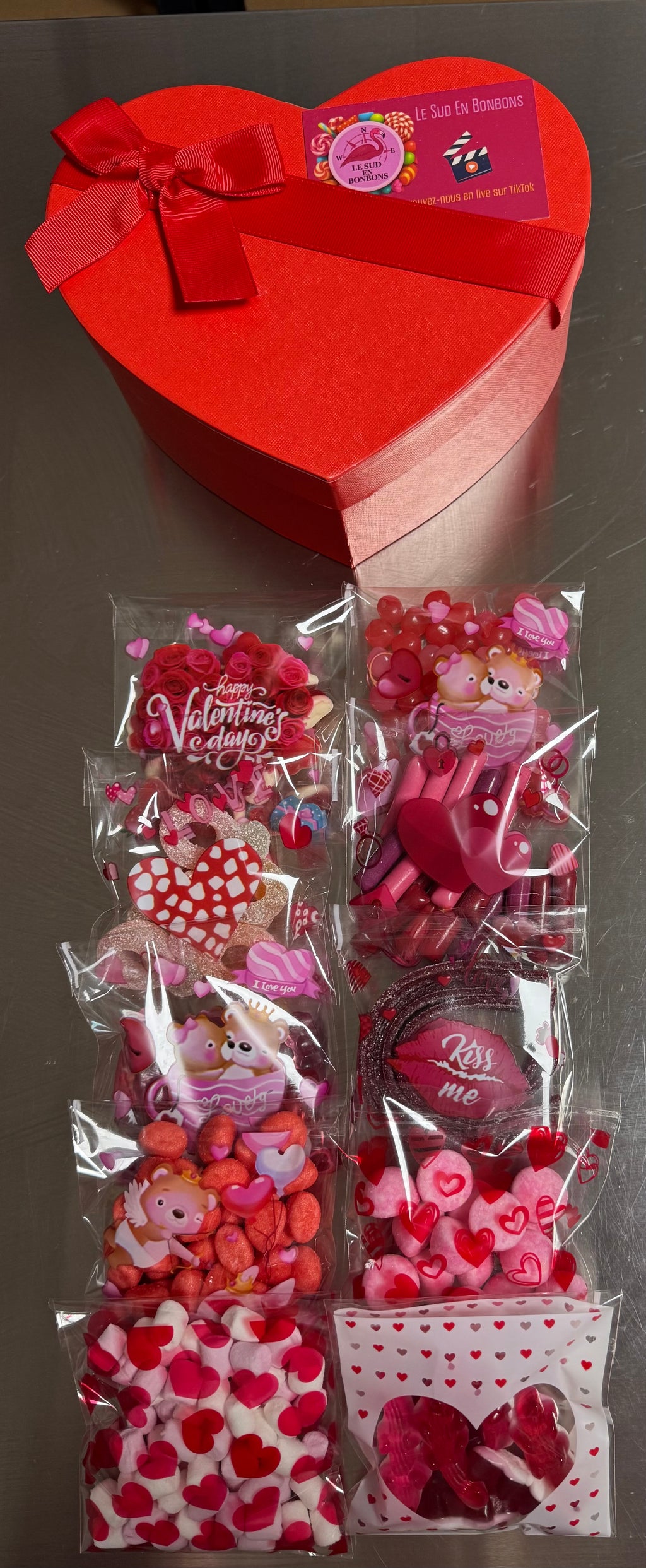 Coffret Saint Valentin 500g €  9,00