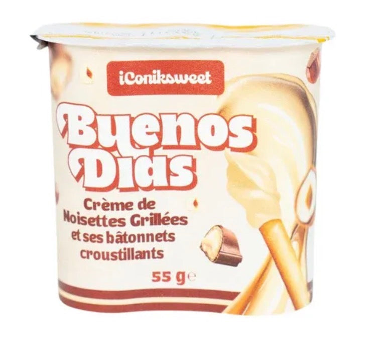 Buenos Dias a la crème de noisette 1u  € 1,80