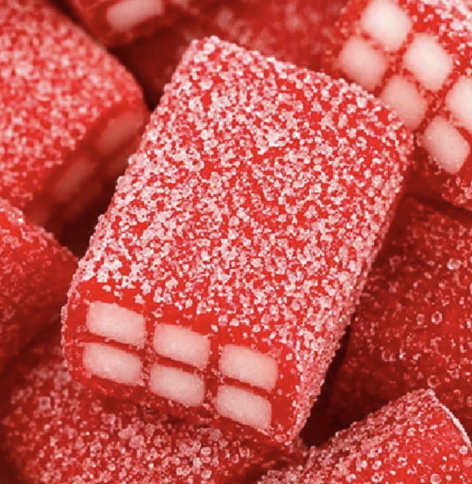 Brique rouge sucrée Damel 100g € 1,80