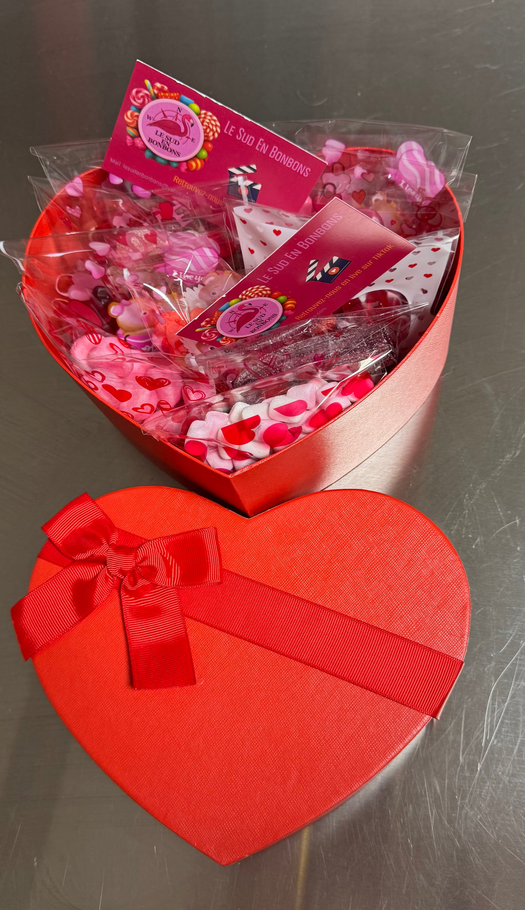 Coffret Saint Valentin 500g €  9,00