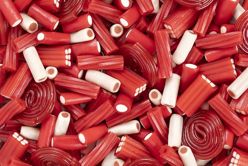Haribo Rouge & Blanc 100g  € 1,20