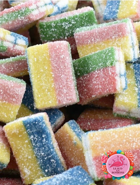 Brique Pixel jumbo haribo Sucrées jumbo 100g  € 1,40