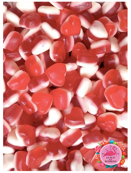 Coeurs Fraise Lisses HARIBO 100g  € 1,99
