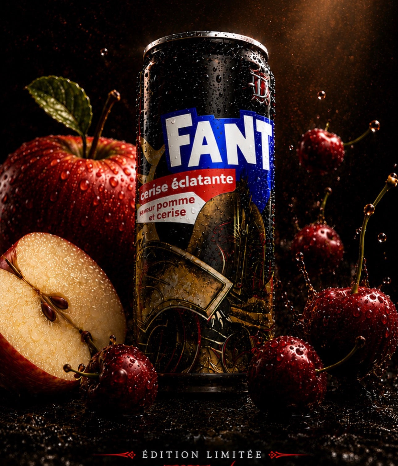 Fanta pomme 🍎 / cerise 🍒 1u € 1,40