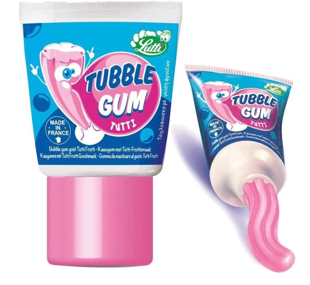 Tube Gum goût Tutti 1u € 1,40