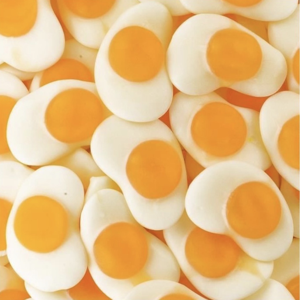 Mini Oeufs lisses haribo  100g  € 1,40