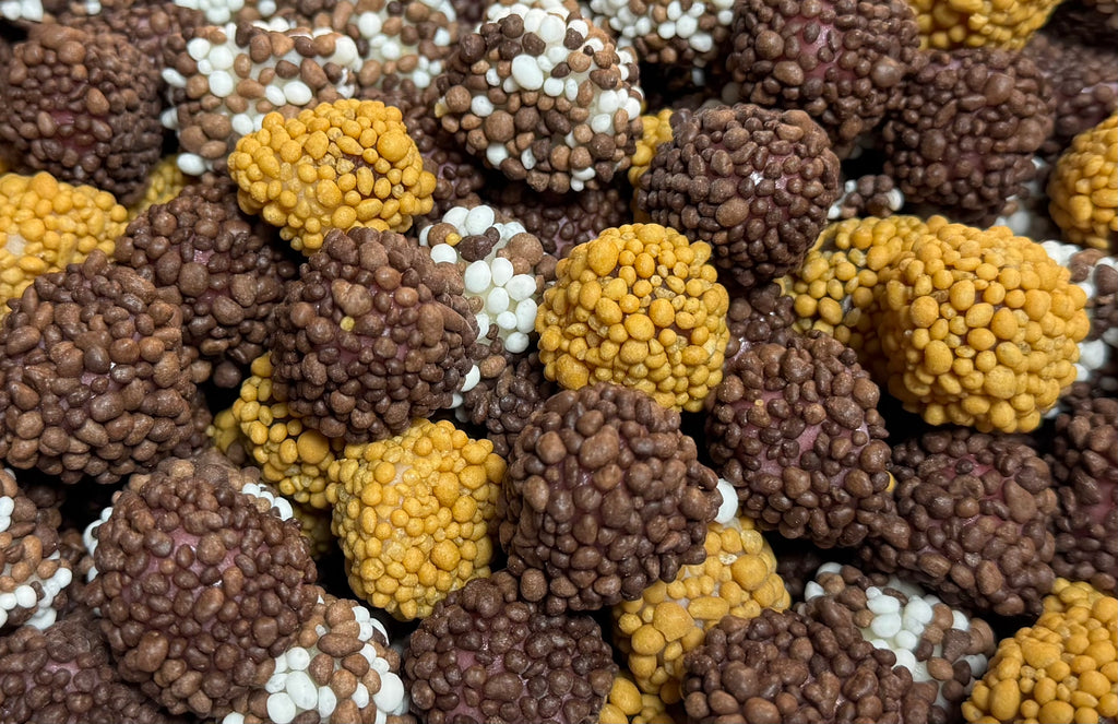 Crunchy astéroïde gourmand aux 3 chocolats 100g € 2,10