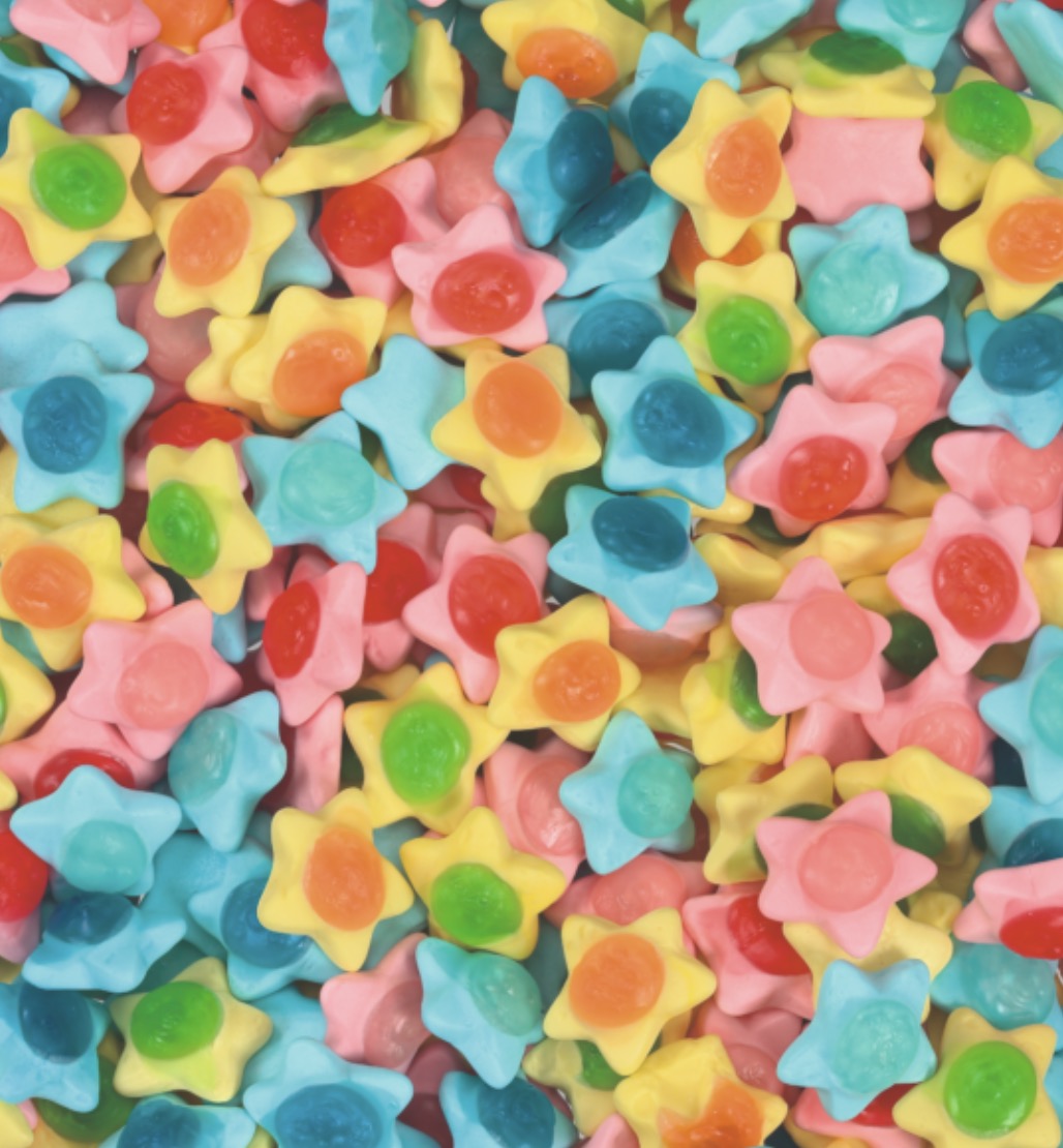 Étoile fourrėe lisse haribo 100g  € 1,20