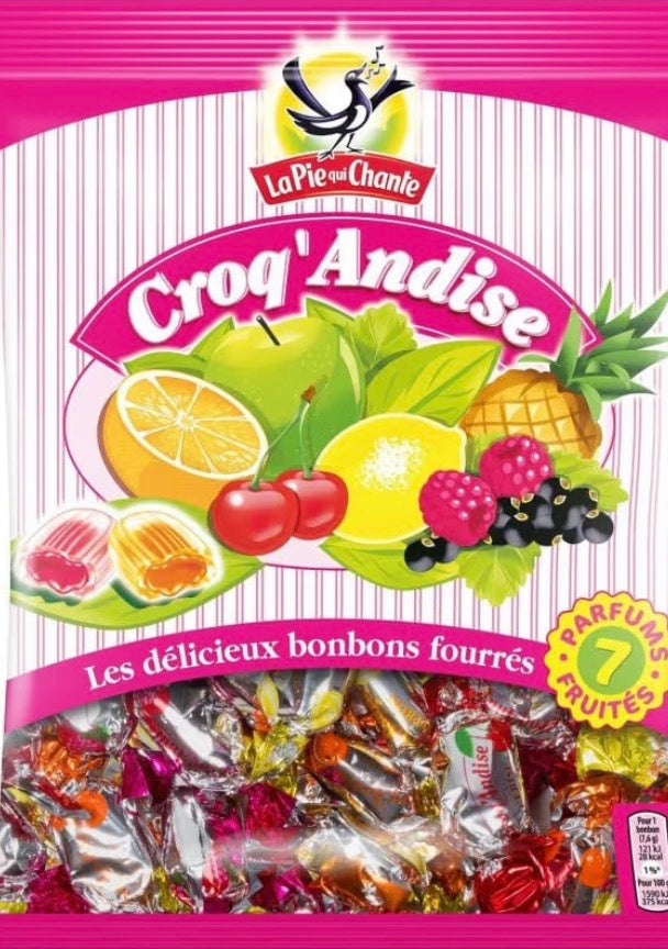 Bonbon aux fruits 100g € 1,40