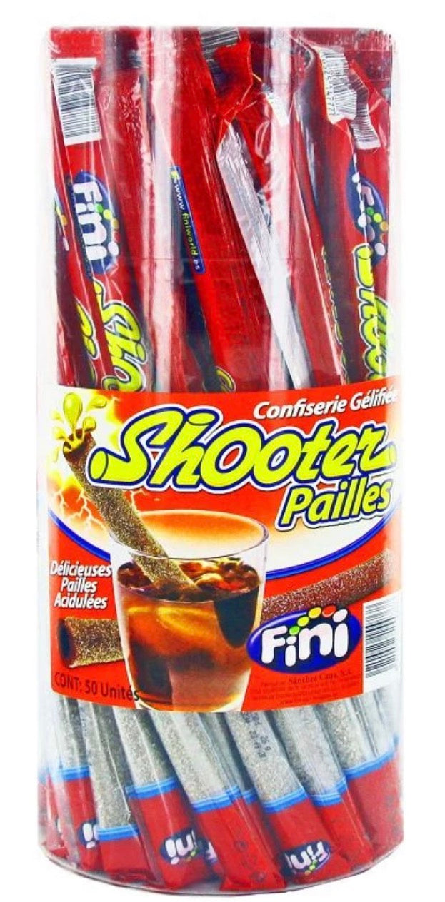 Paille 25cm sucrée shooter 1u € 0,80