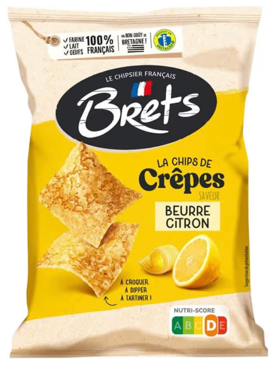 Chips Crêpe beurre / Citron 🍋 1u € 3,95