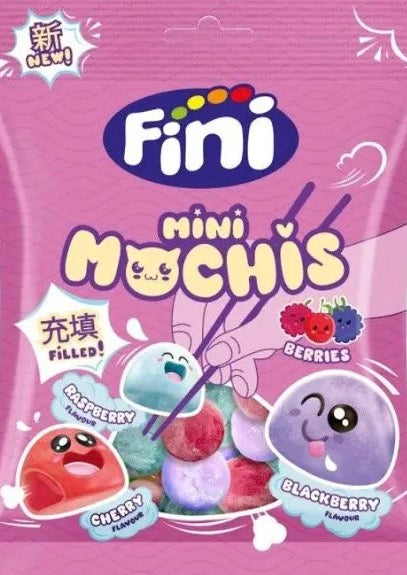 Mochis saveurs Framboise / Cerise / Mûre 100g 1,90