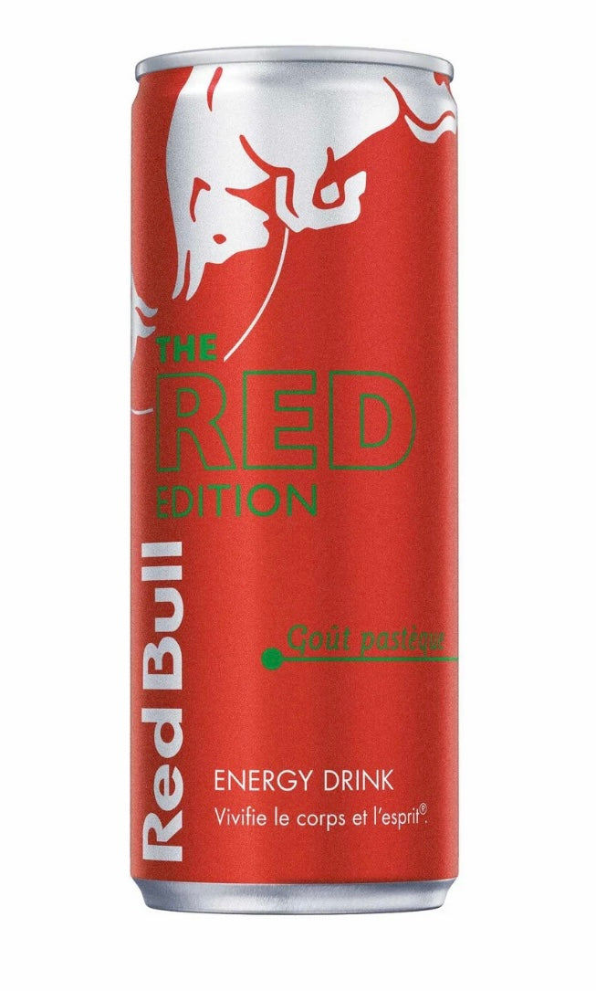 Red bull goût pastèque