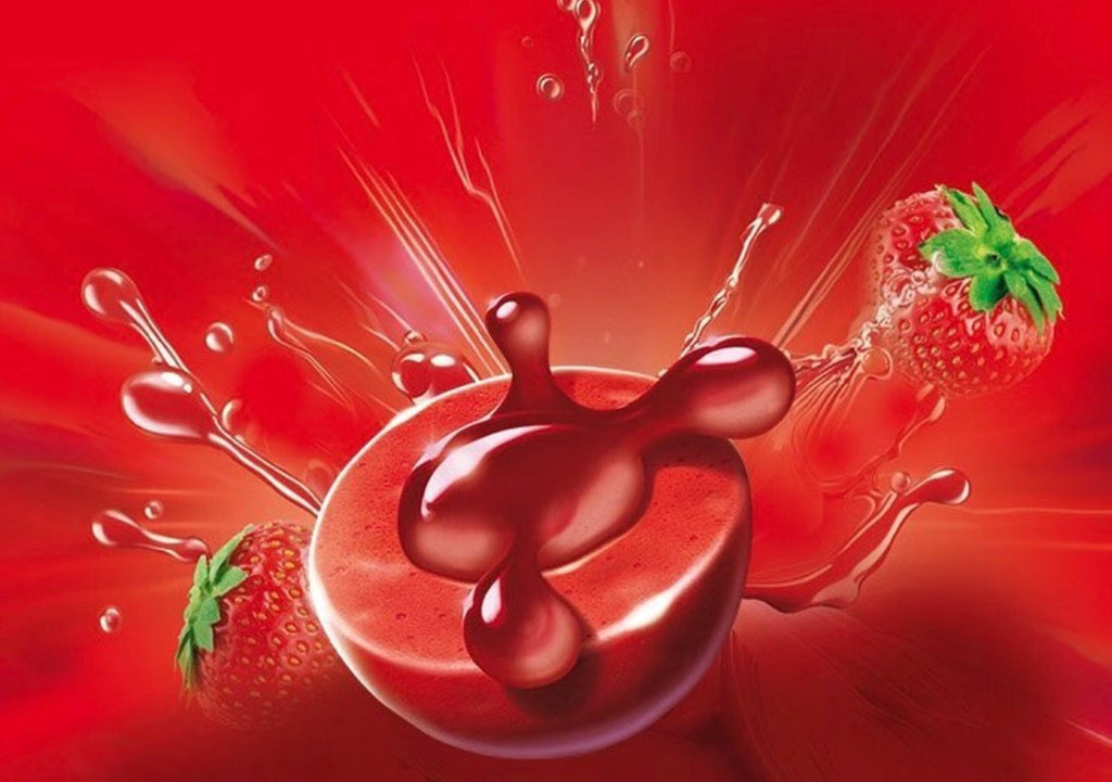 Boule fraise 🍓 Trolli 1u € 0,60