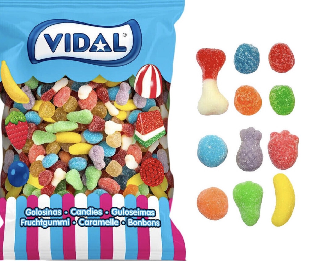 Mélange bonbon Vidal sucré 100g € 1,20