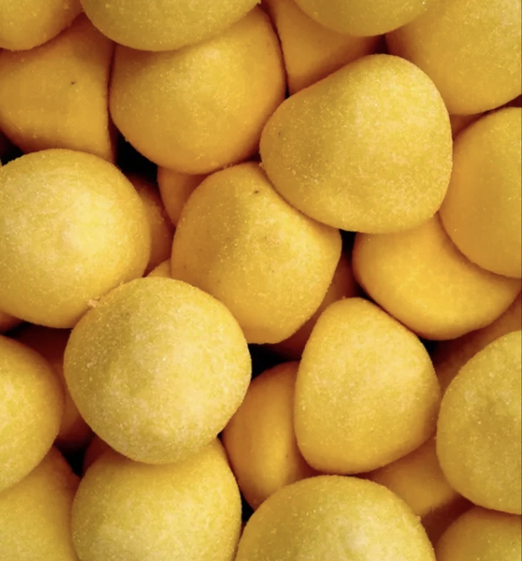 Balle de golf guimauve jaune 6u  1,50