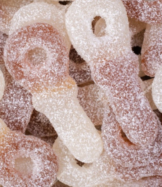 Tétines Frisia cola acides 100g € 1,99