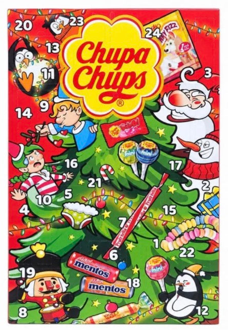 Calendrier de l’Avent Noël Chupa Chups 1u € 10,95