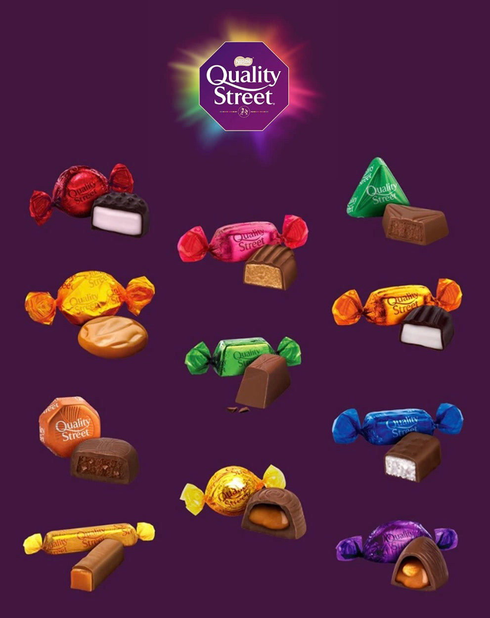 Quality Street chocolat 10u € 2,99