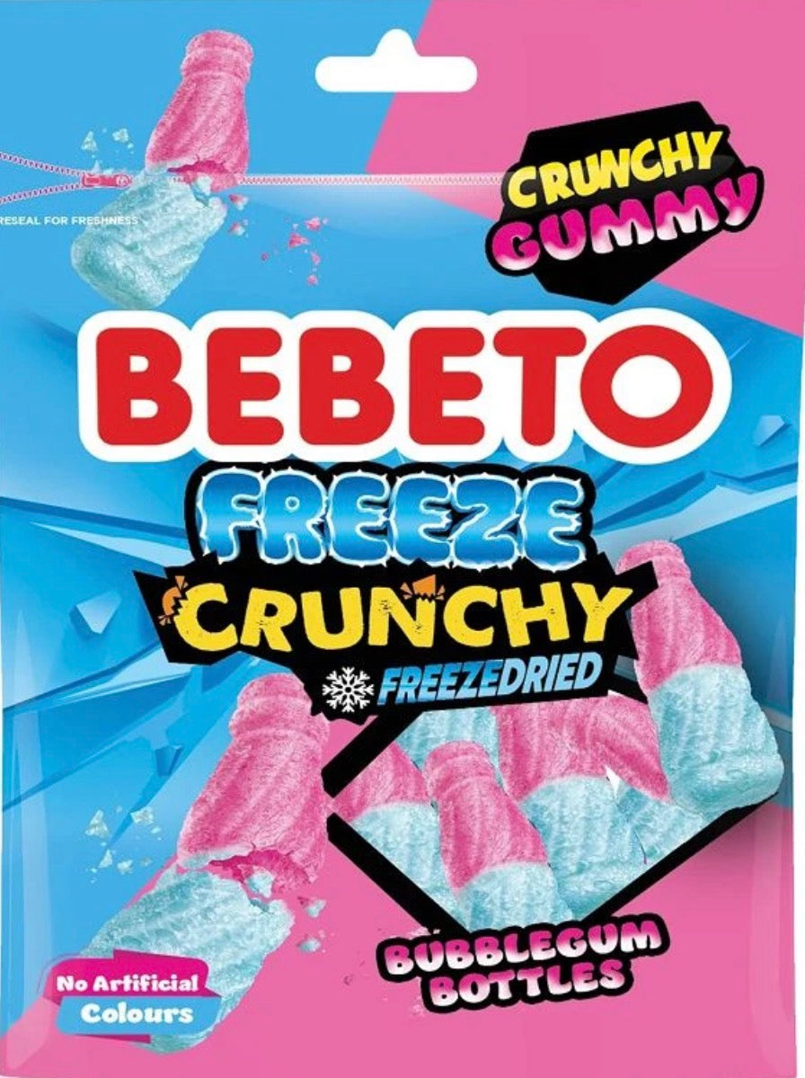 Bebeto freeze crunchy bubblegum le sachet € 2,50