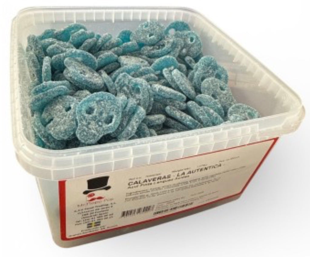 Crâne bleu Grahns sucré super acide 100g  € 1,80