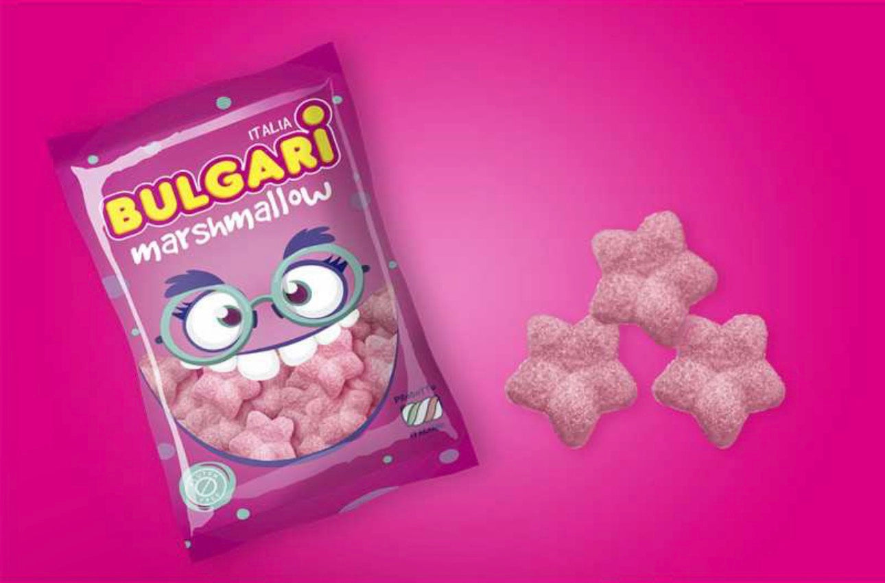Chamallows étoile rose sucrée 6u € 1,60
