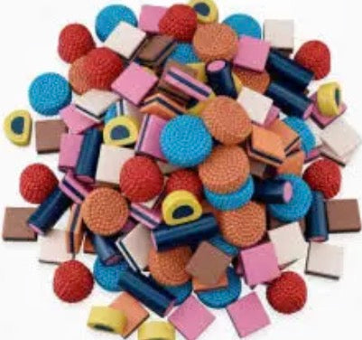 Réglisse Anglais kr 100g € 2,10