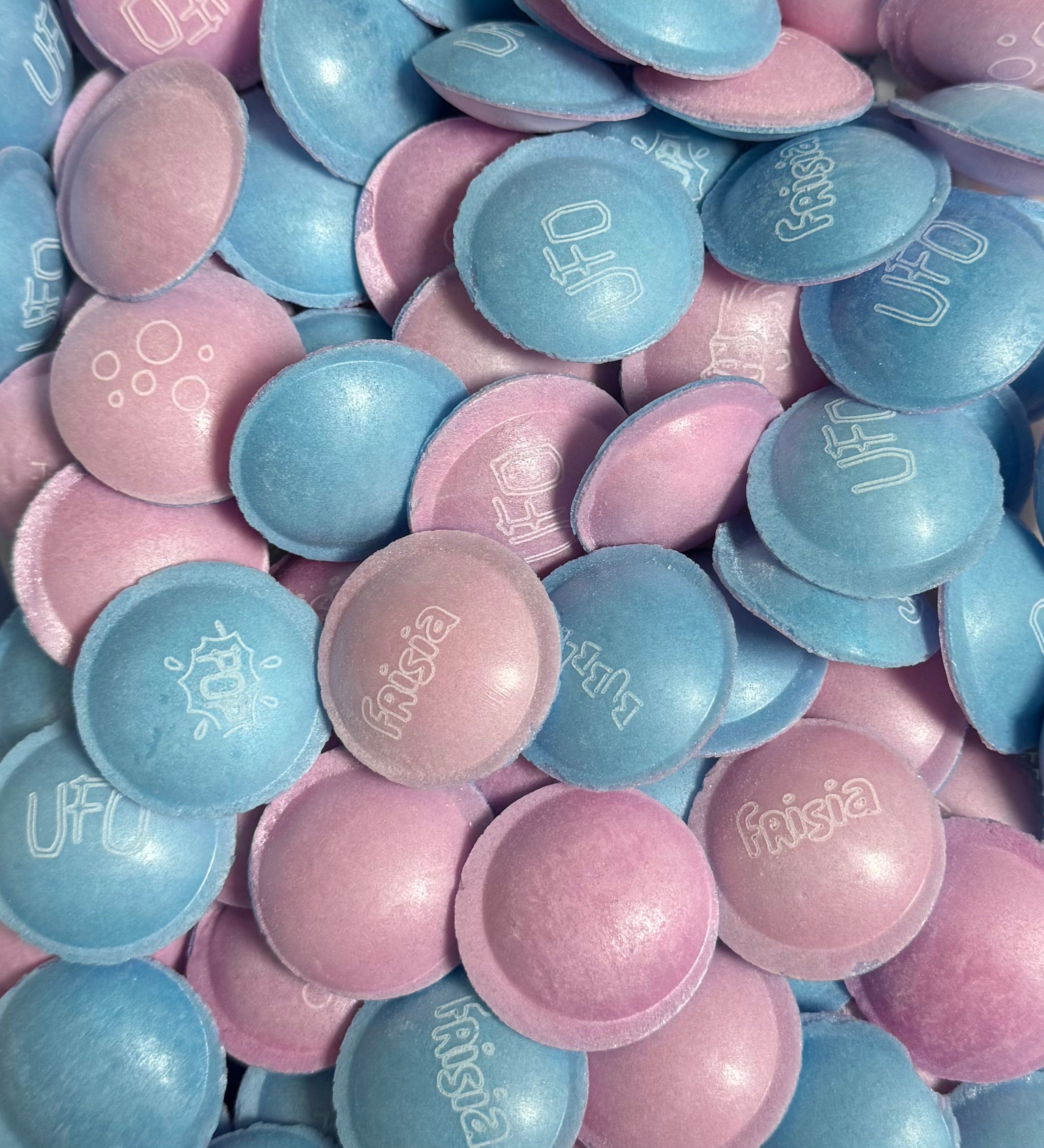 Soucoupe volante bubblegum acide 10u € 1,40