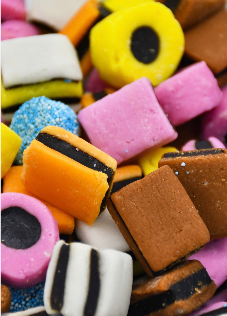Réglisse Anglais kr 100g € 2,10