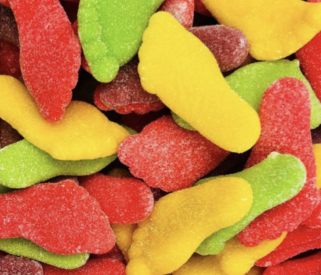 Pieds sucrés 100g € 1,40