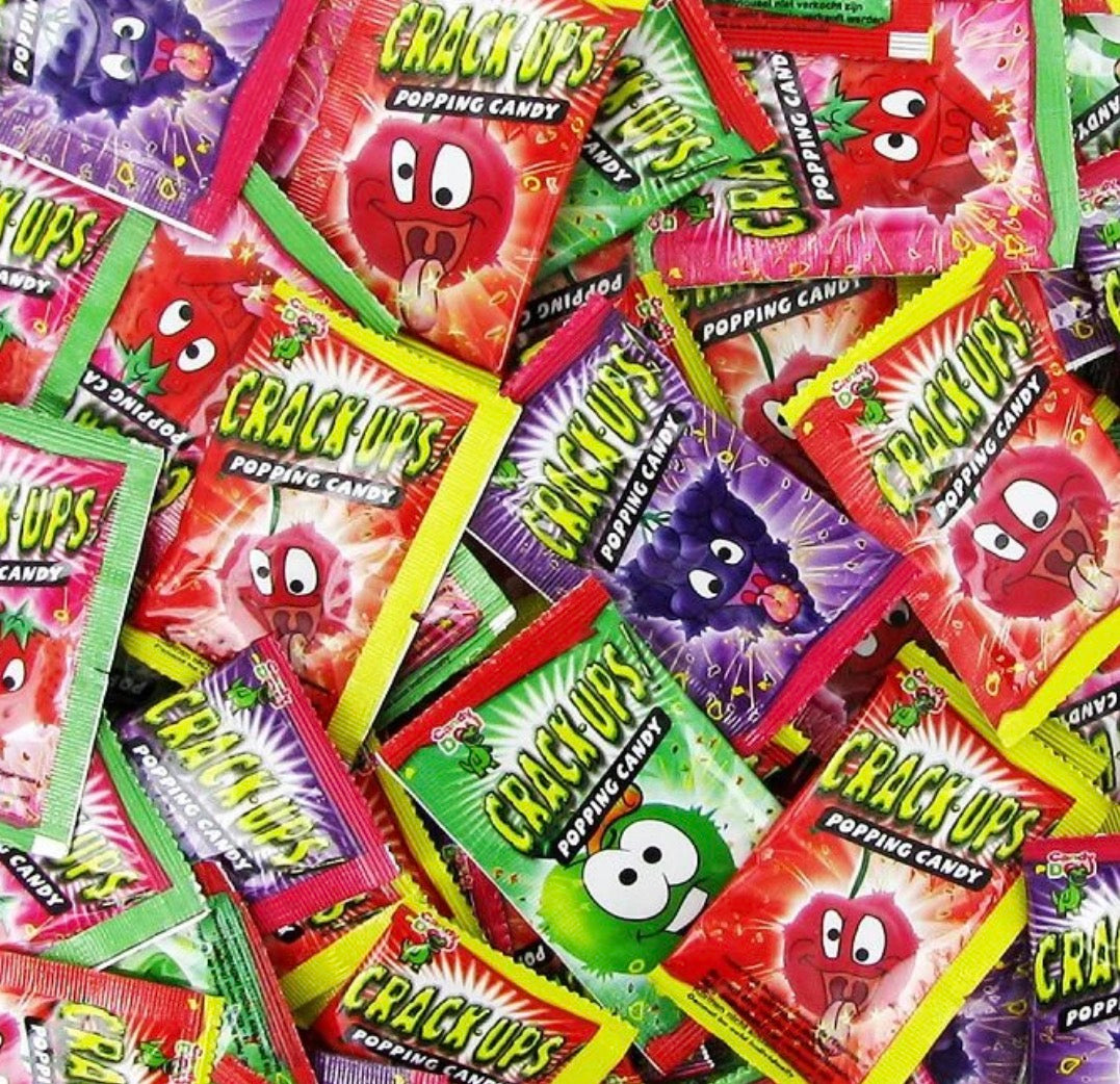Crack ups pétillant aux fruits 1u € 0,20