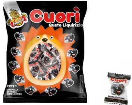 Coeur sucré à la réglisse italienne 100g € 2,50