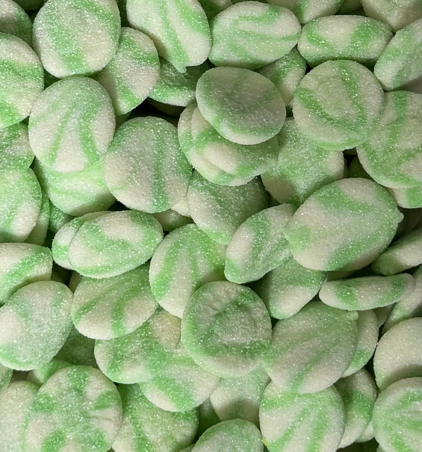 Rond sucré goût kiwi🥝 100g € 1,40