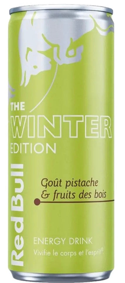 Red bull goût Pistache & Fruits des bois