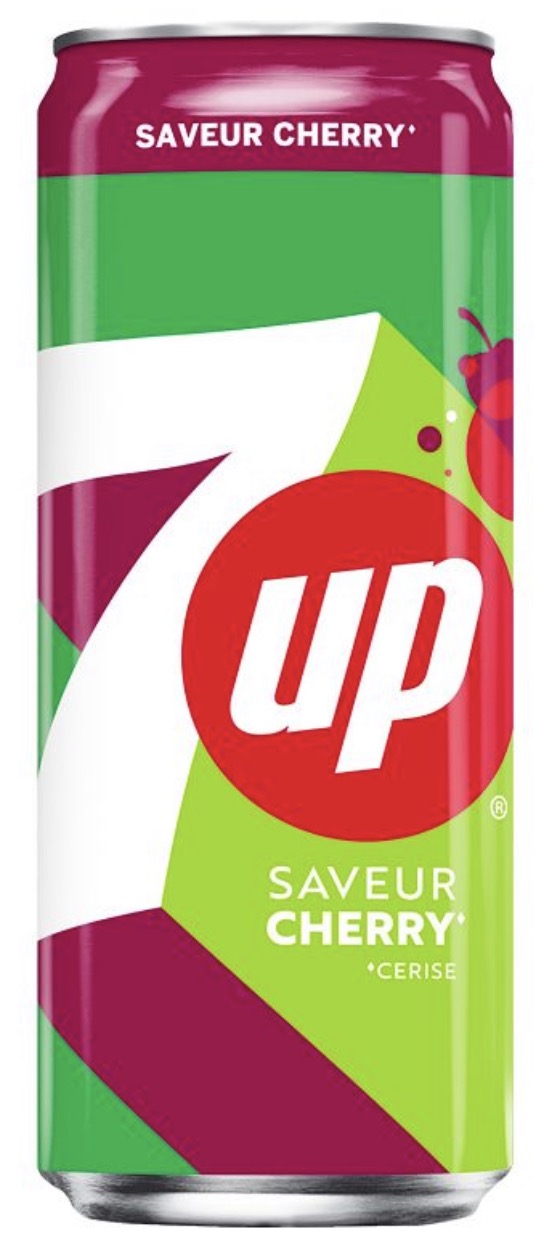 7 Up cherry (cerise) 1u €1,40