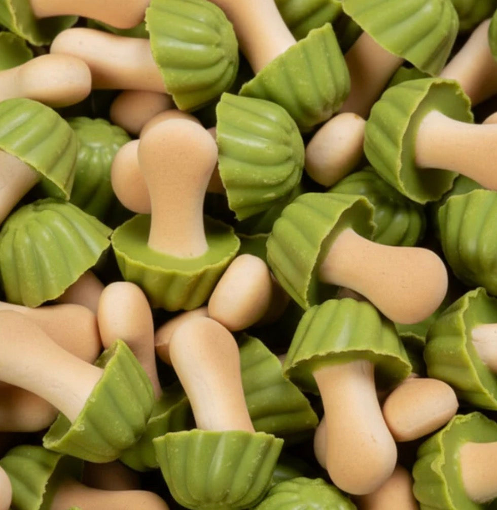 Champignons à la pistache 100g €  2,80