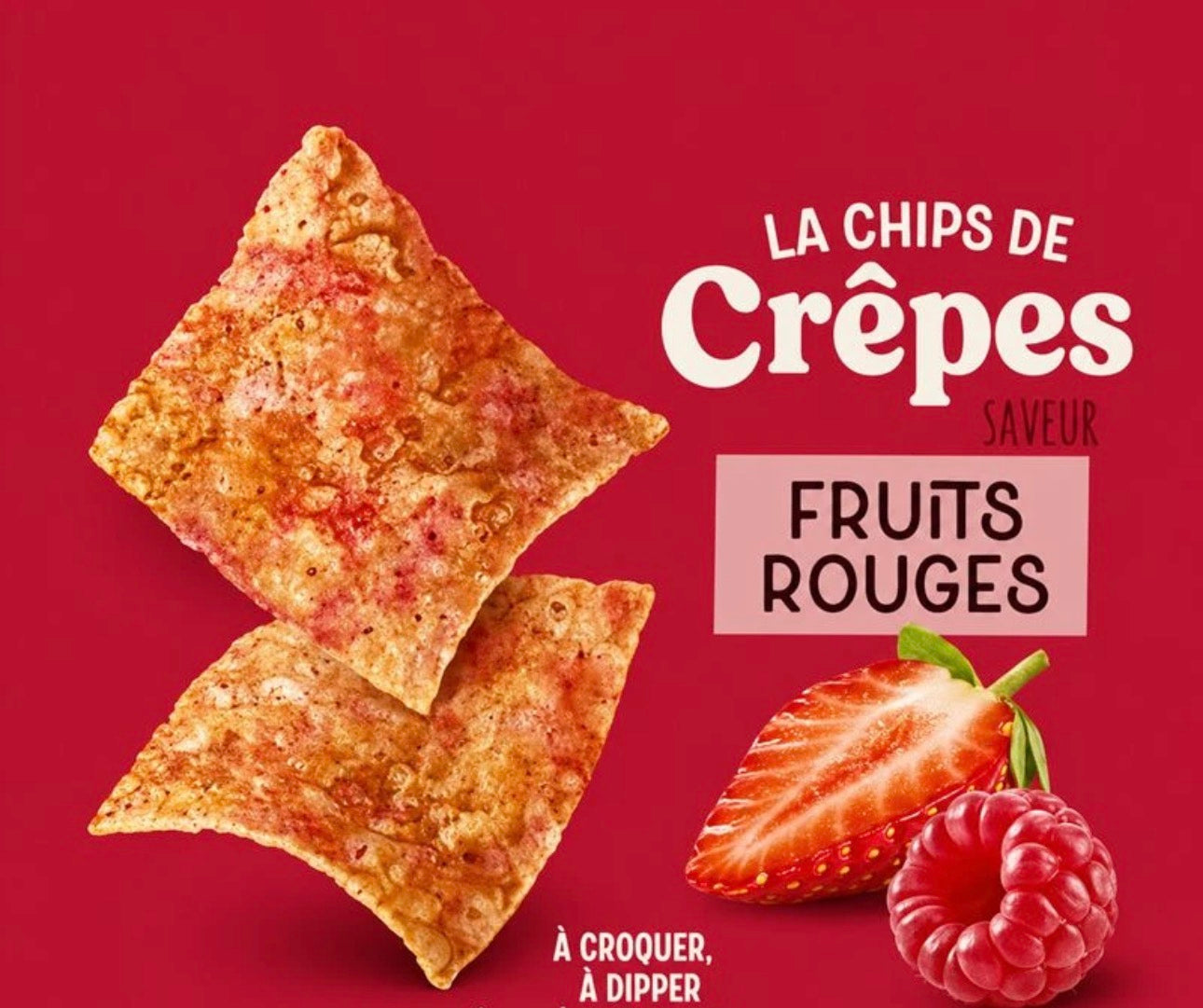 La chips de crêpes 1u € 3,95