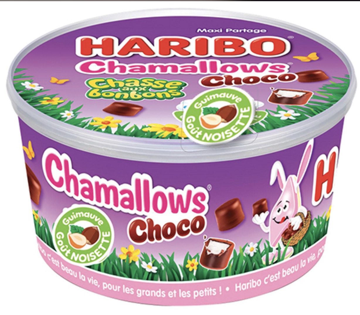 Chamallows Choco goût noisette 6u € 1,80