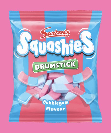 Squashies lisses  Bubble gum 100g € 2,90