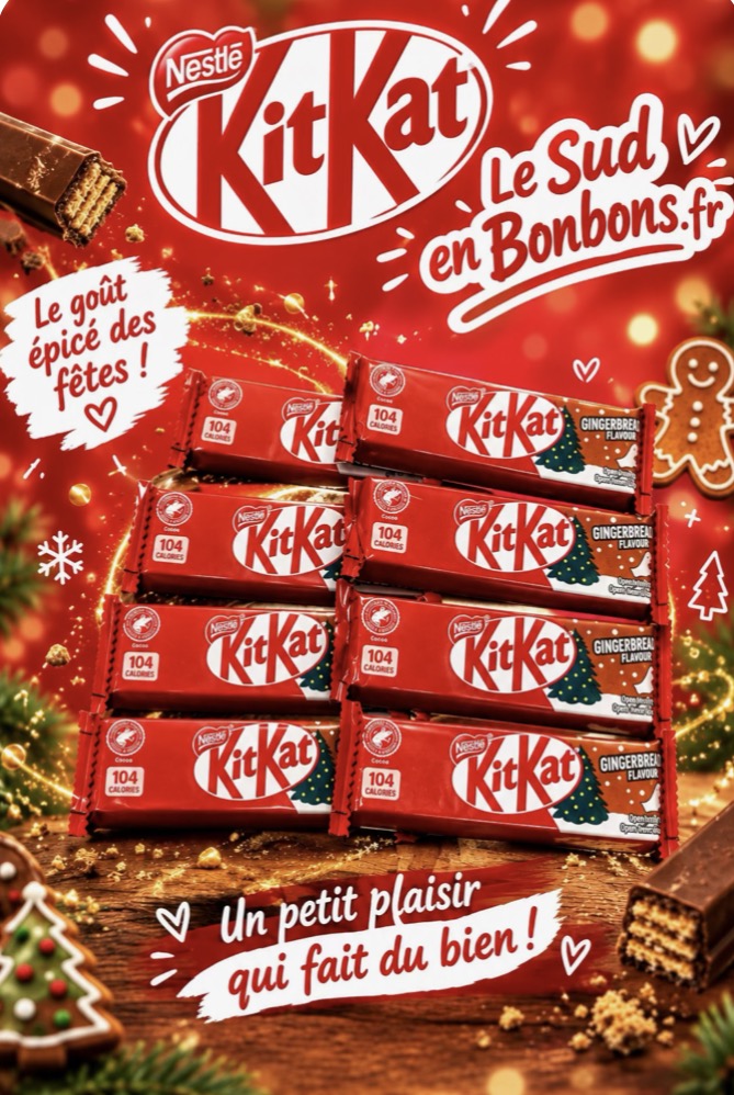 KitKat saveurs Pain d’épices 1u € 0,99