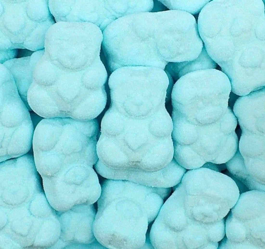 Chamallows ourson bleu sucré 6u € 1,60