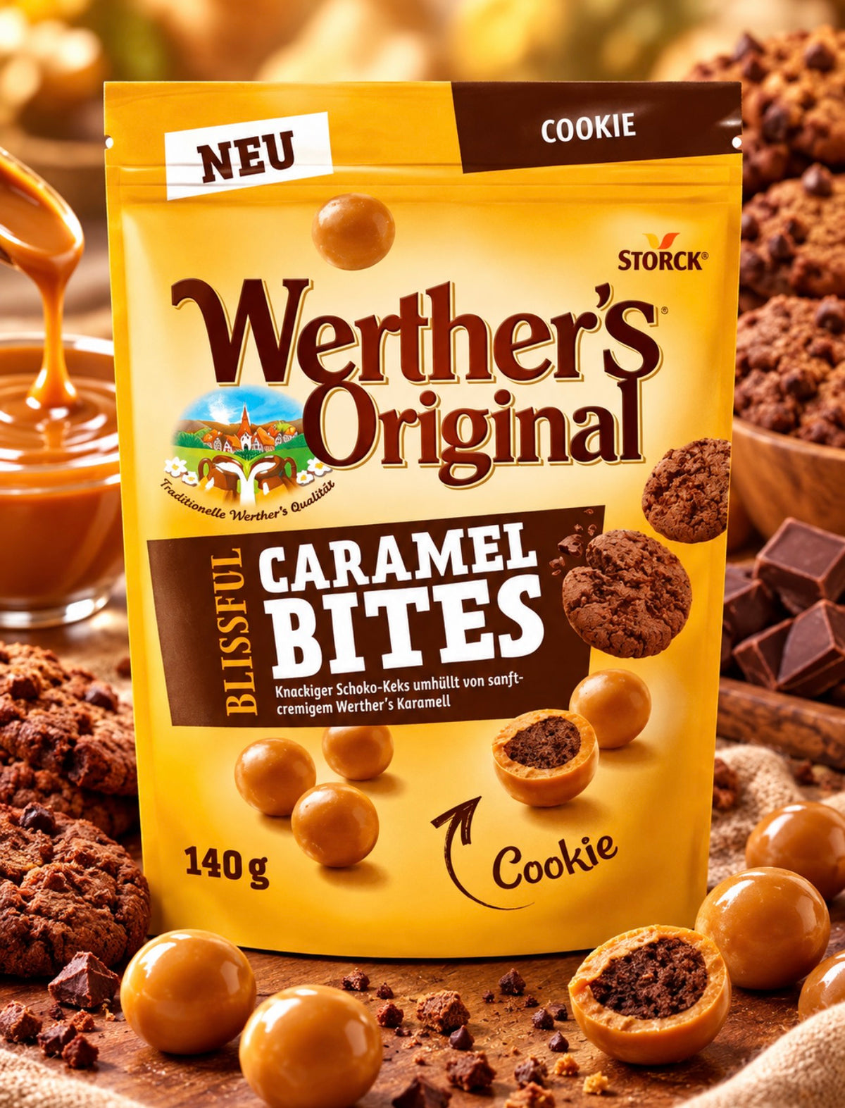 Werthers Billes Caramel / Cookies 100g € 2,99