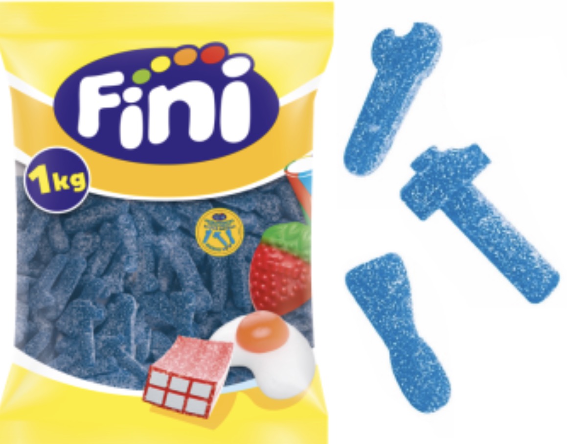 Bonbons outils acidulés 100g € 1,60