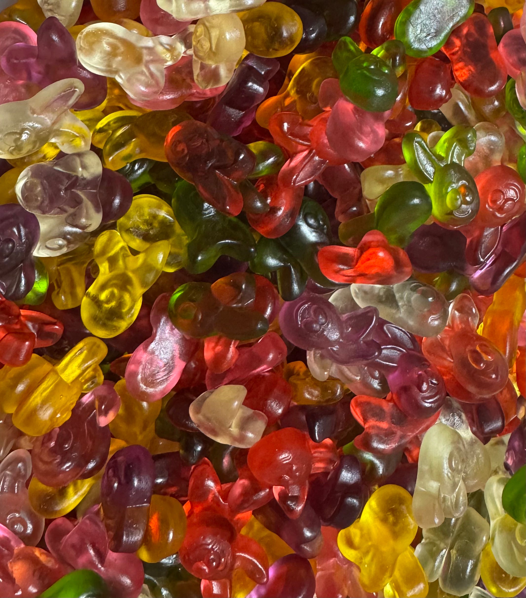 Têtes de lapins multifruits 100g € 1,20