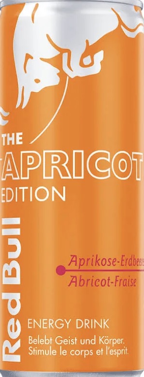 Red Bull Abricot / Fraise 1u € 1,99