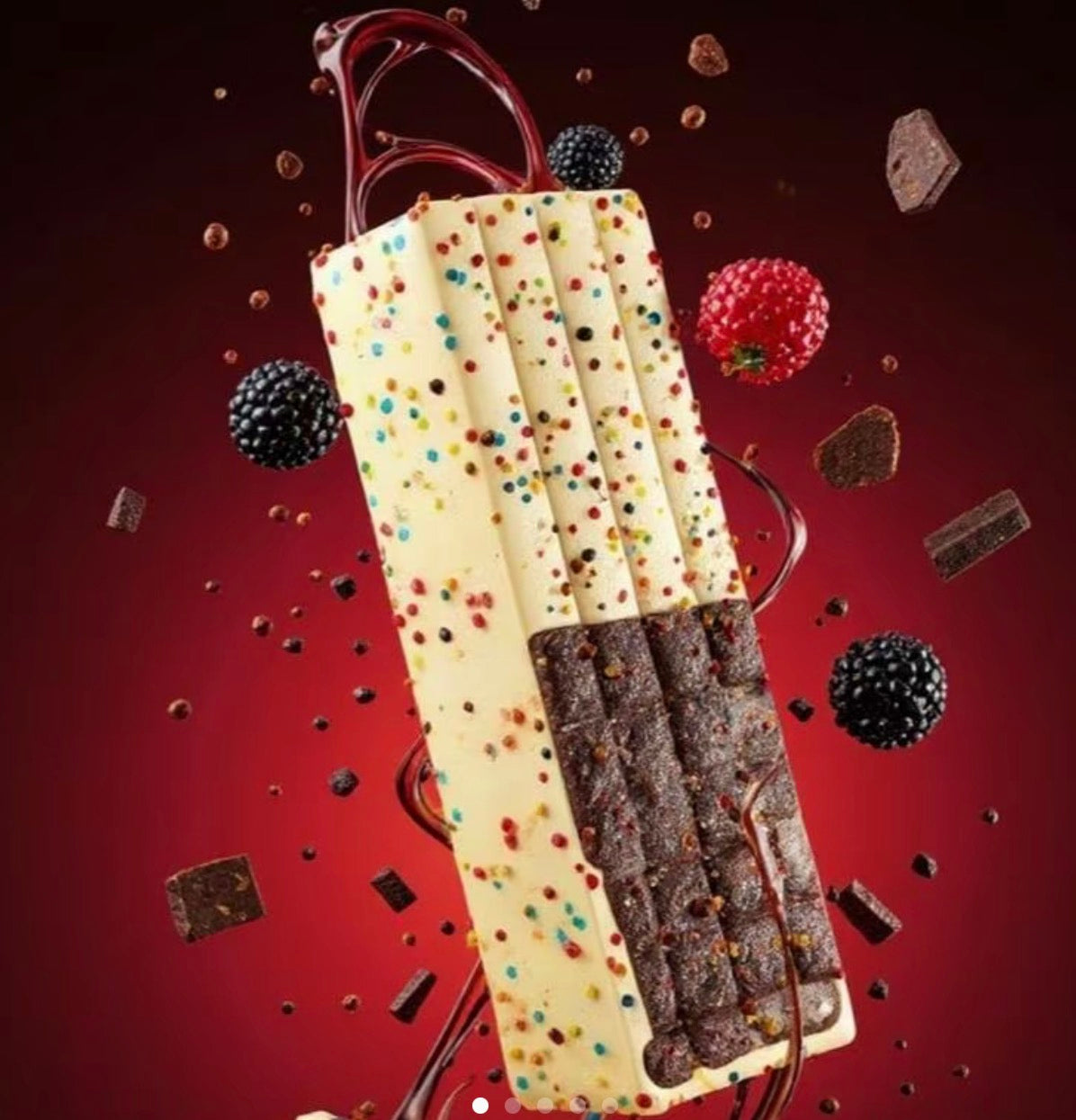 MEGA crujientes chocolat blanc /lait 4u € 1,80