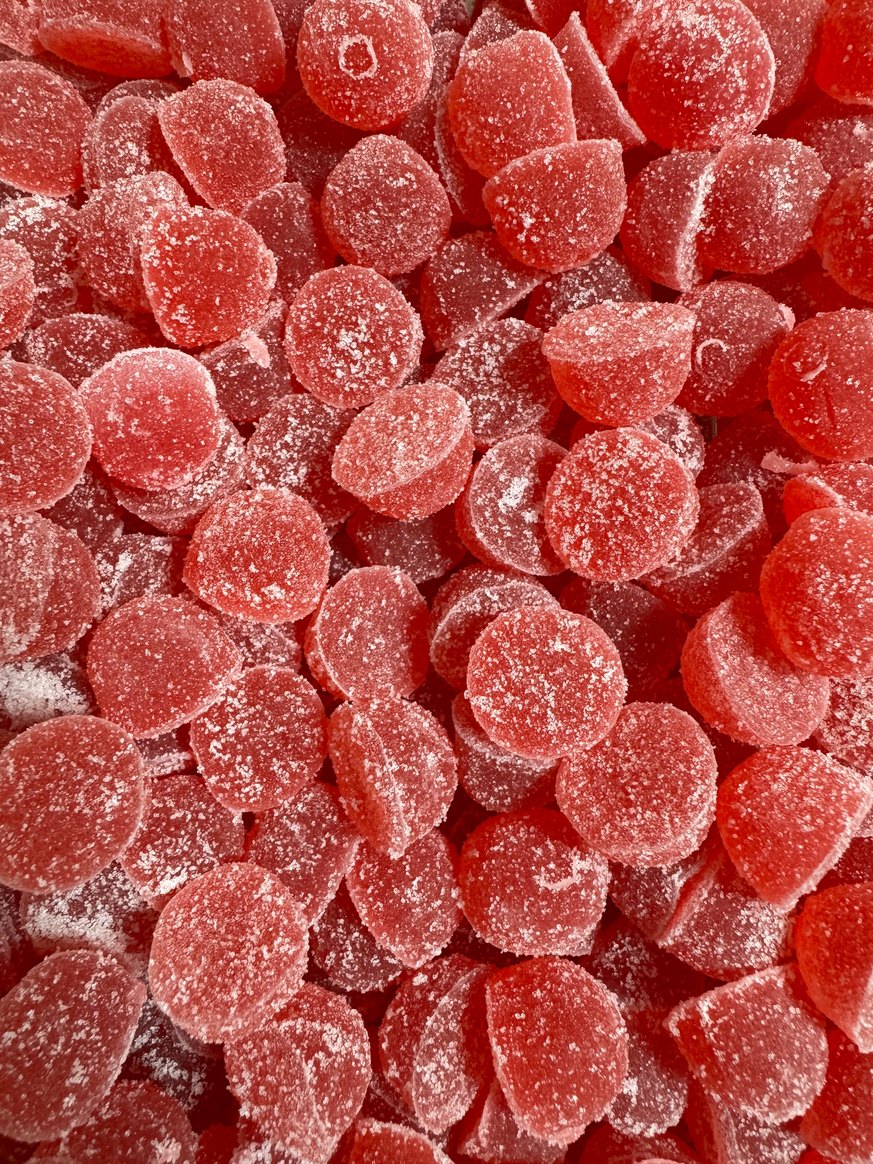 Bonbon sans sucre perle fraise enrobée 100g  € 1,99