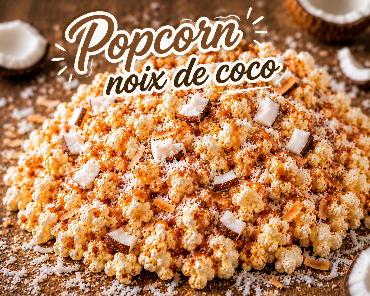 Popcorn noix de coco 🥥 100g € 2,20