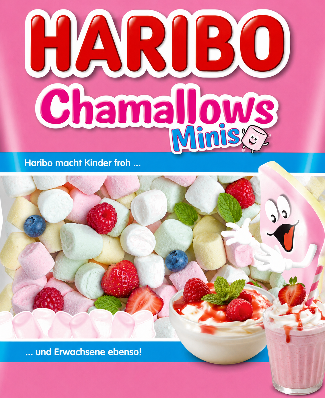 Chamallows Minis Multicolore à picorer 100g € 1,40
